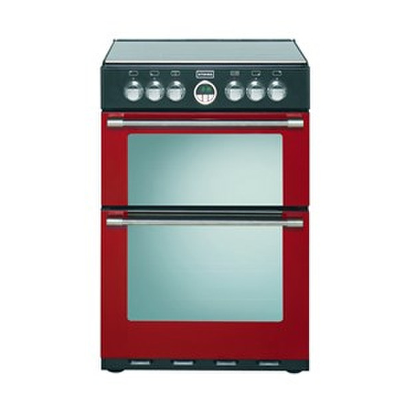 Stoves Sterling Mini Range 600E Freestanding Ceramic hob A Red