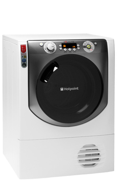 Hotpoint AQC94F7E1M Freistehend Frontlader 9kg A+ Weiß Wäschetrockner