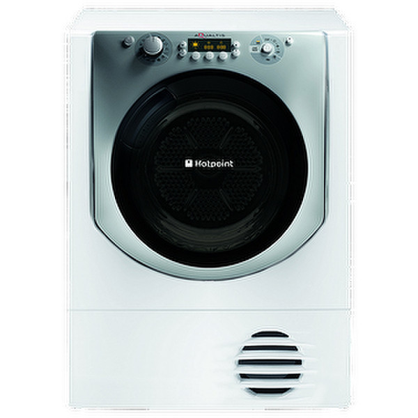 Hotpoint AQC9BF7E1 Freistehend Frontlader 9kg B Weiß Wäschetrockner