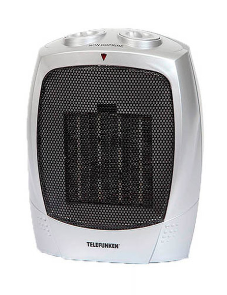 Telefunken M01253 Floor 1500W Silver Fan electric space heater