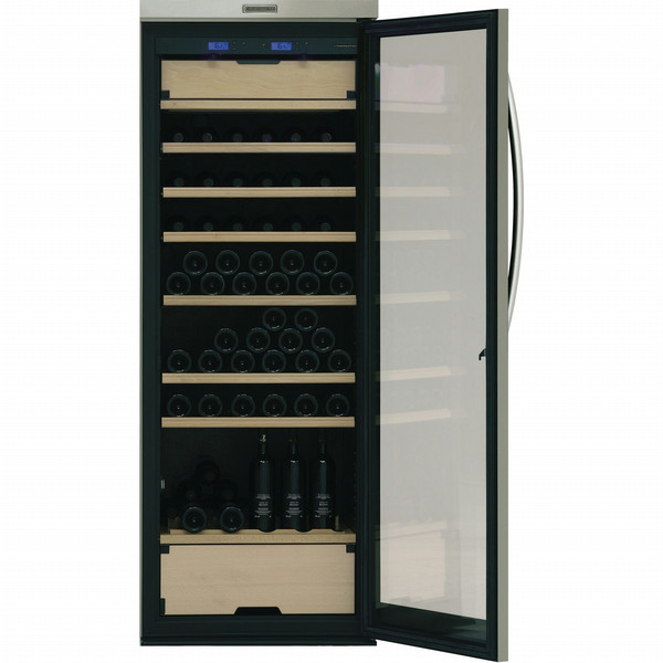 KitchenAid KRVC 1825 freestanding Stainless steel 188bottle(s) F wine cooler