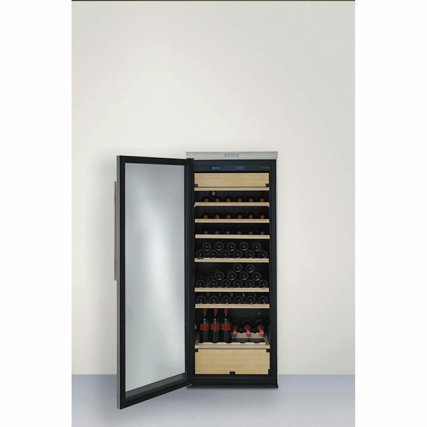 KitchenAid KRVC 1825/ILH freestanding Stainless steel 188bottle(s) F wine cooler
