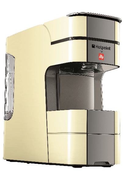 Hotpoint CMHPCGC0 Pod coffee machine 0.8L Cream coffee maker