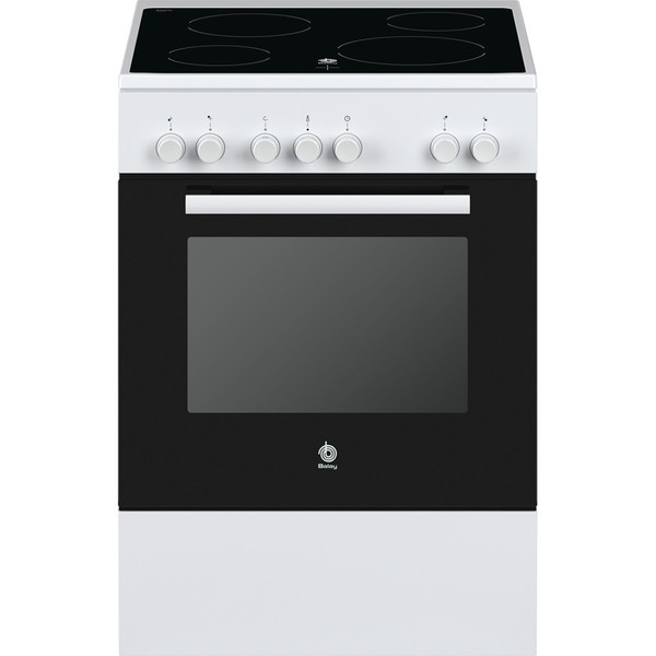 Balay 3CVB463BQ Freistehend Induction hob A Weiß Küchenherd