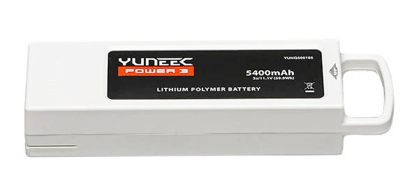 Yuneec YUN500105 Lithium Polymer 5400mAh 11.1V Wiederaufladbare Batterie