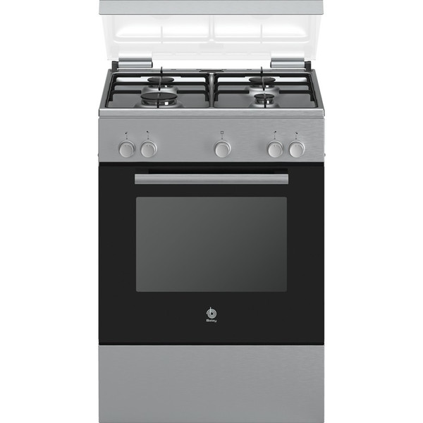 Balay 3CGX462BQ Freestanding Gas hob A Stainless steel cooker