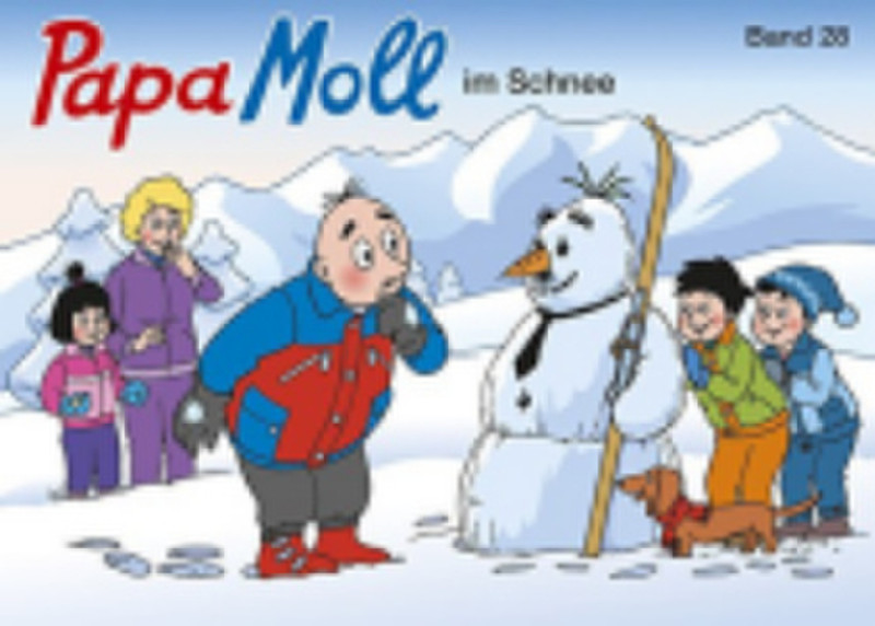 Globi Papa Moll im Schnee Band 28