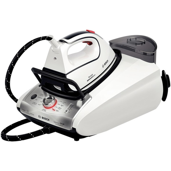 Bosch TDS3831100 Dry & Steam iron 3100W Silber, Weiß Bügeleisen