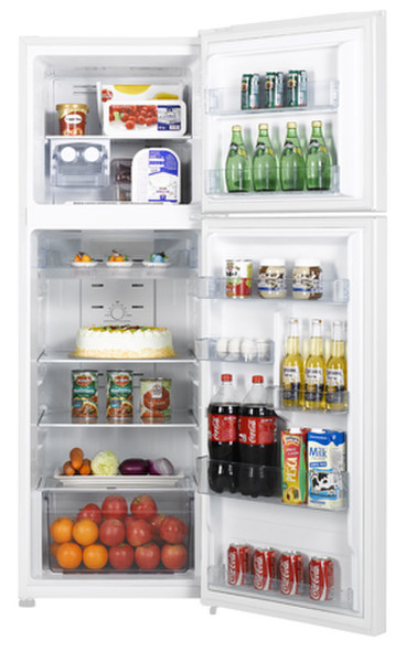 Hisense RT417N4DW1 freestanding 246L 74L A+ White fridge-freezer