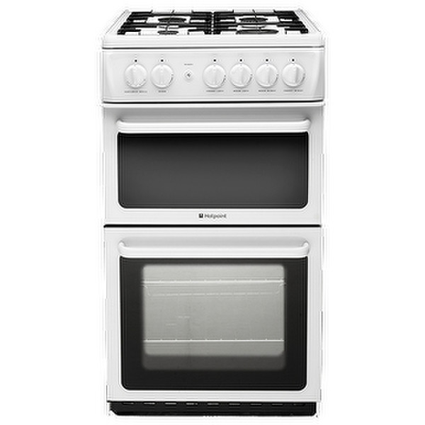 Hotpoint HAG51P Freestanding Gas hob A+ White cooker