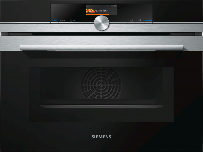 Siemens CM656NBS1 Electric oven 45л 1000Вт Черный, Нержавеющая сталь