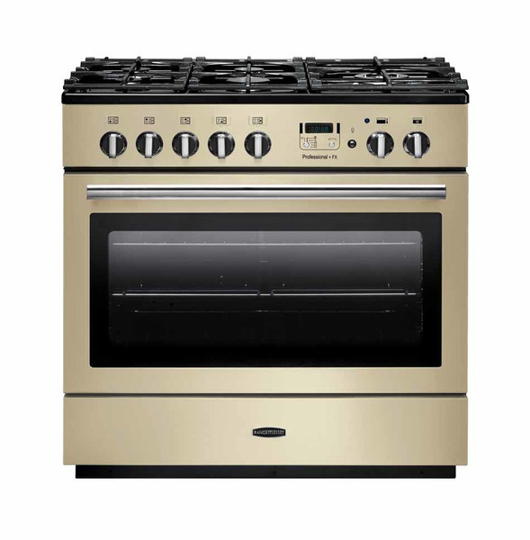 Rangemaster Professional + FX Отдельностоящий Gas hob A Кремовый