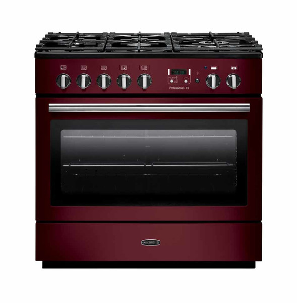 Rangemaster Professional + FX Freistehend Gas hob A Rot