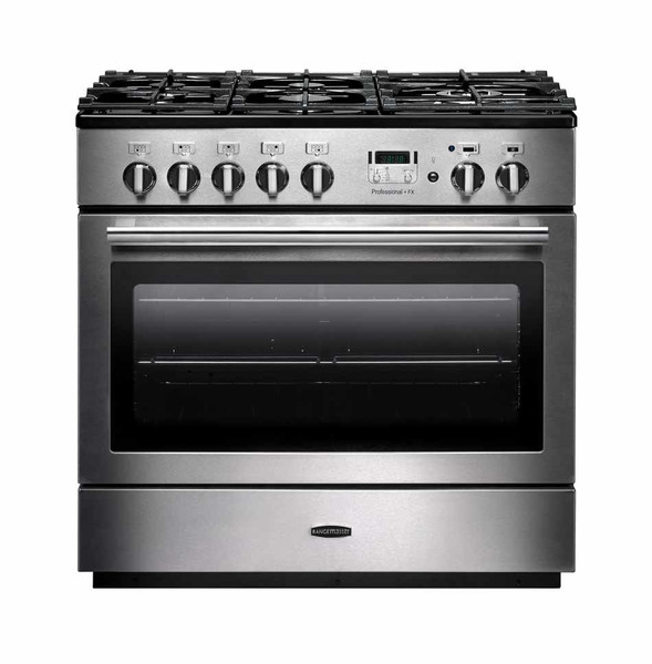 Rangemaster Professional + FX Freestanding Gas hob A Stainless steel