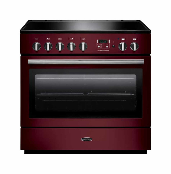 Rangemaster Professional + FX Freestanding Induction hob A Red