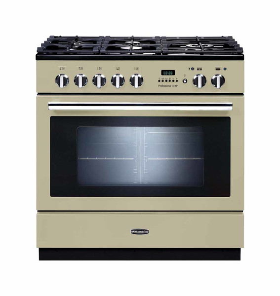 Rangemaster Professional + FXP Freistehend Gas hob A Cremefarben