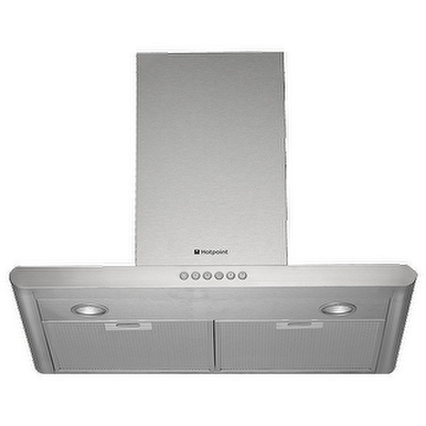 Hotpoint HHC6.7AB Wall-mounted 684m³/h C Stainless steel cooker hood