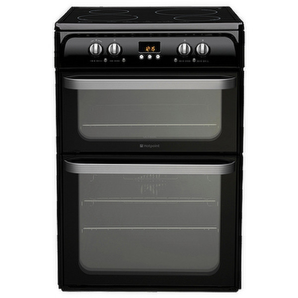 Hotpoint HUI614K Freestanding Induction hob A Black cooker