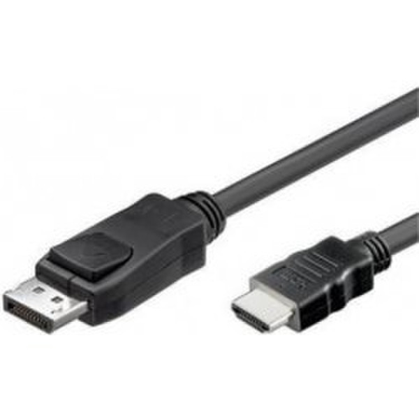 Digitus DisplayPort/HDMI, 1m 1m DisplayPort HDMI Schwarz