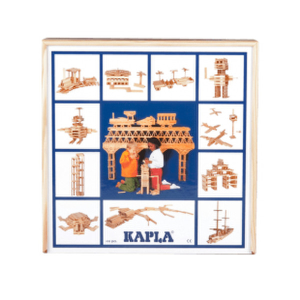 Kapla 100er BOX 100шт Деревянный детский строительный блок