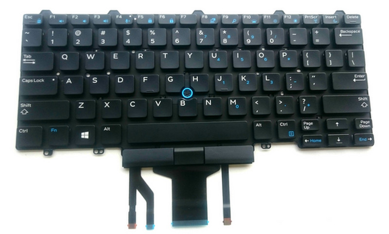 DELL 4JPX1 Keyboard notebook spare part