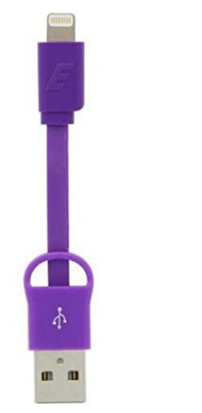 Energizer Lightning - USB2.0 0.08m USB A Lightning Purple