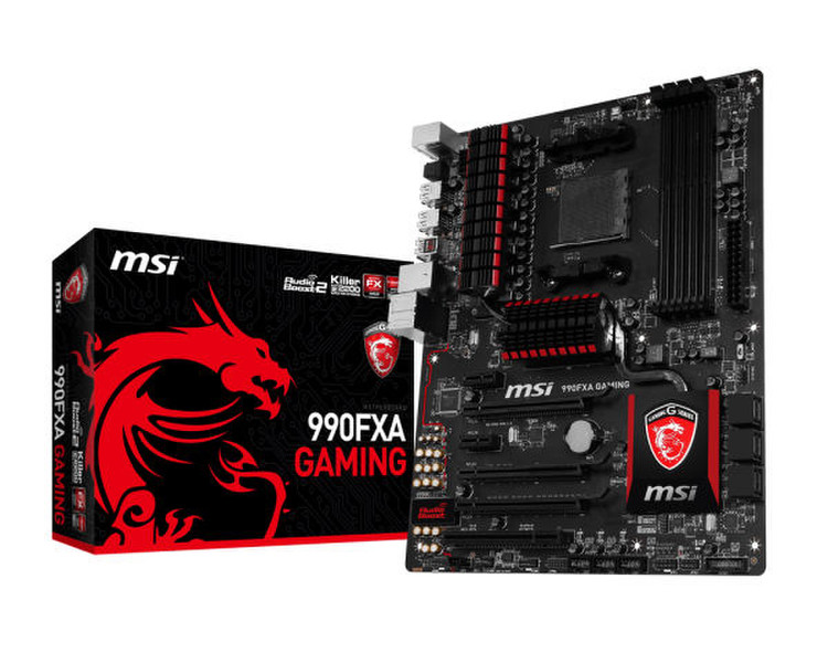 MSI 990FXA Gaming AMD 990FX Socket AM3+ ATX материнская плата