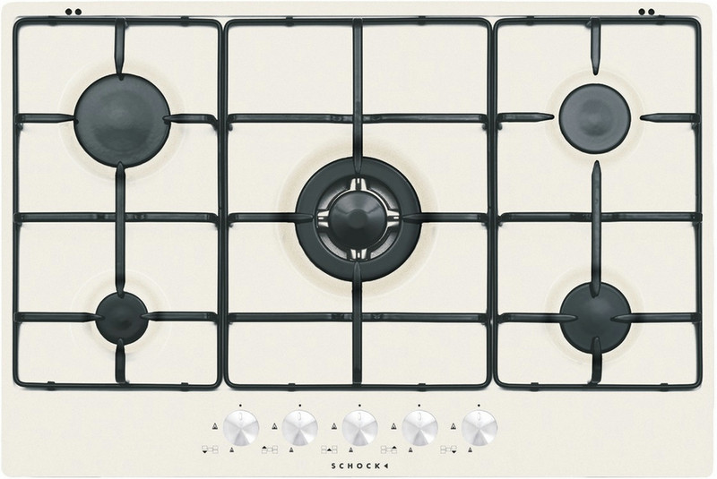 Schock PC75 AV 07 Eingebaut Gas Weiß