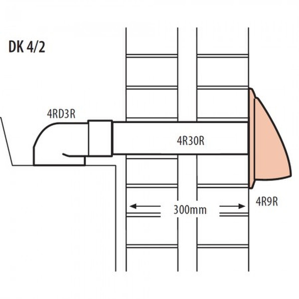 Elica DK4/2 Монтажный комплект