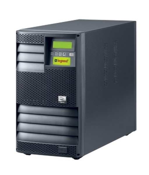 Legrand Megaline Double-conversion (Online) 1250VA Black uninterruptible power supply (UPS)