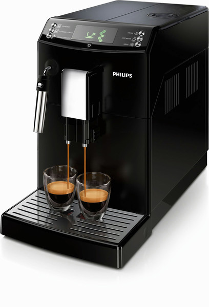 Philips 3100 series HD8831/01 Отдельностоящий Автоматическая Машина для эспрессо 1.8л Черный кофеварка