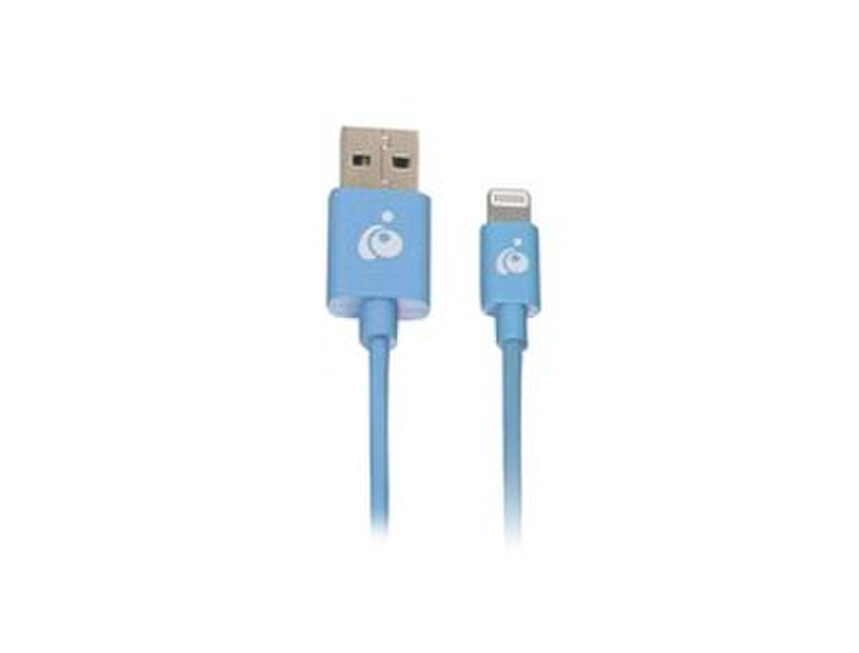 iogear GRUL01-BL USB A Lightning Blau Kabelschnittstellen-/adapter