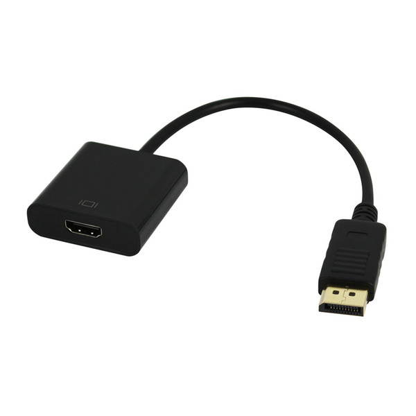 Arclyte HDMI - Display Port HDMI DisplayPort Schwarz Videokabel-Adapter