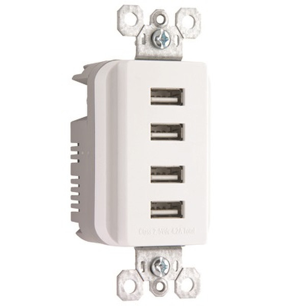 Legrand TM8USB4WCC6 mobile device charger