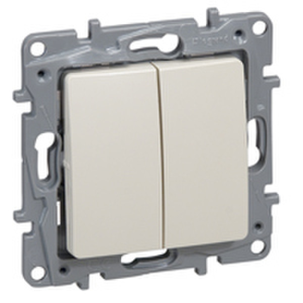 Legrand Etika Plastic,Thermoplastic Ivory light switch