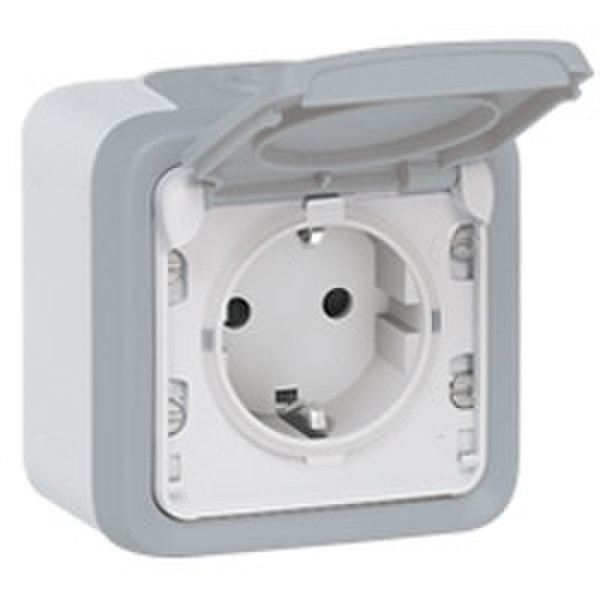 Legrand Plexo Grey,White socket-outlet