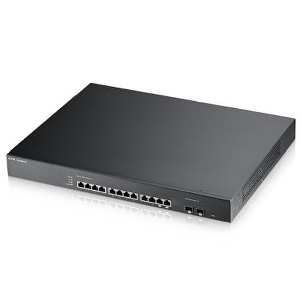 ZyXEL XS1920-12 Управляемый L2 10G Ethernet (100/1000/10000) 1U Черный