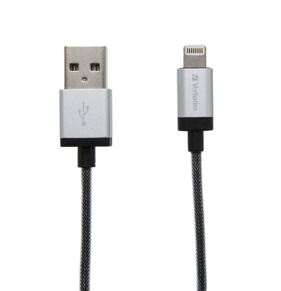 Verbatim 48854 0.3m USB A Lightning Silver USB cable
