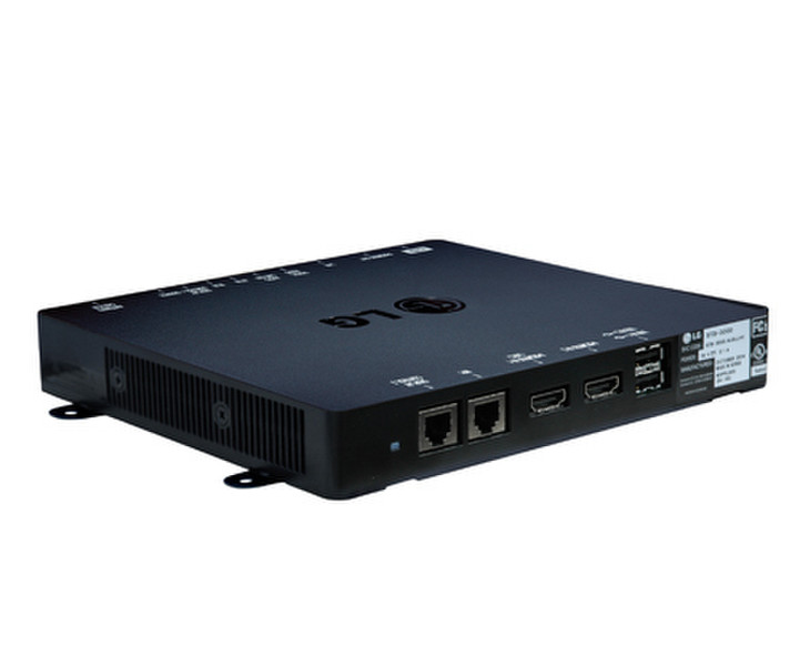 LG STB3000 Wi-Fi Ethernet LAN Black Smart TV box