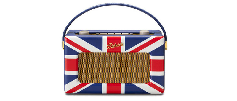 Roberts Radio Revival RD60 Union Jack Portable Blue,Red,White