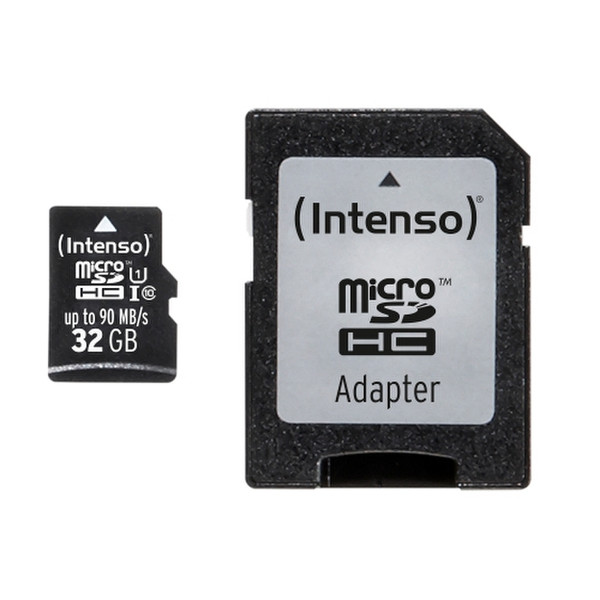Intenso 3433480 32GB MicroSDHC UHS Class 10 memory card