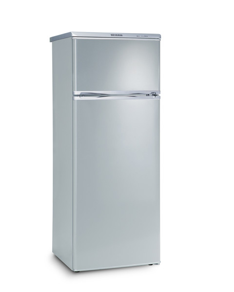 Severin KS 9793 freestanding 166L 46L A++ Silver fridge-freezer