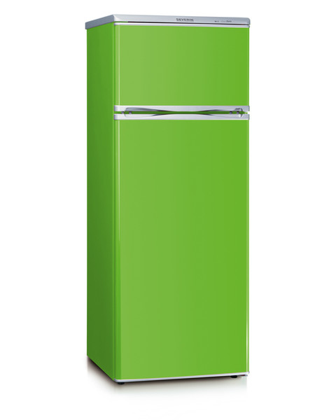 Severin KS 9796 freestanding 166L 46L A++ Green fridge-freezer