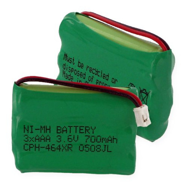 Empire 72109-EM-CPH-464XR Nickel Metal Hydride 700mAh 3.6V rechargeable battery