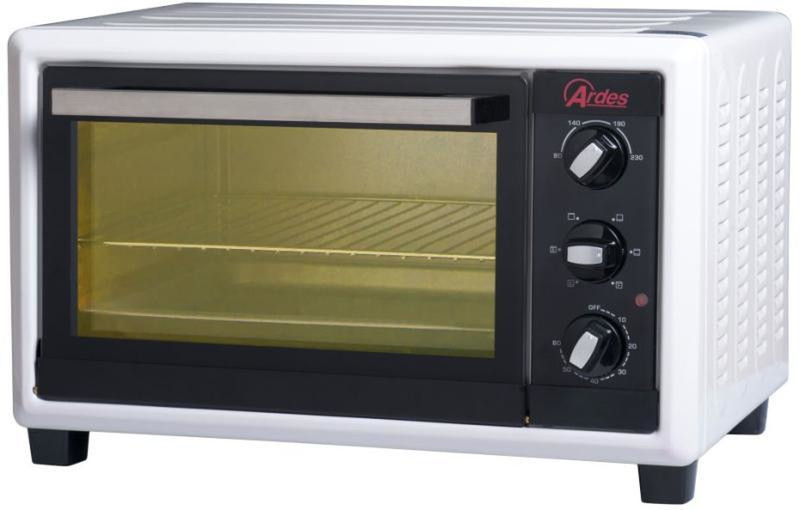 Ardes 6319 Elektro 19l 1200W Schwarz, Weiß Backofen