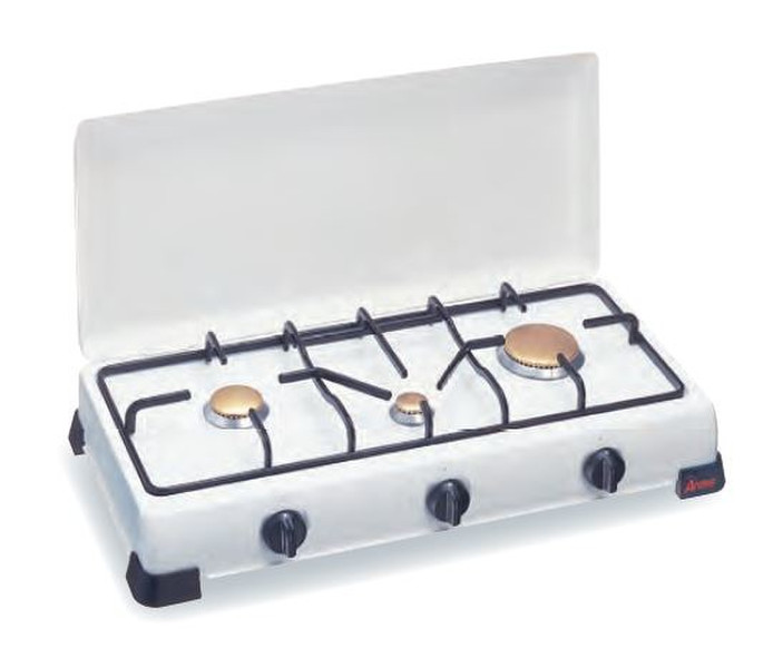 Ardes 9S03PM Tisch Gas Weiß Kochfeld