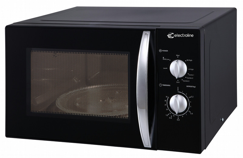 Electroline ME238AA6 Countertop Combination microwave 23L 800W Black microwave