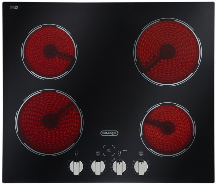 DeLonghi PVC 60 M Built-in Ceramic Black hob