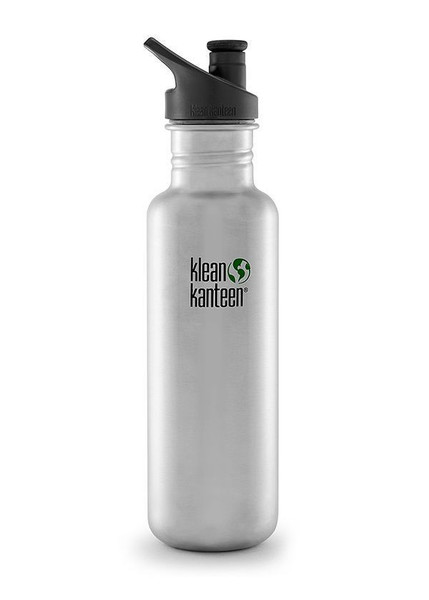 Klean Kanteen The Original 800мл Черный, Нержавеющая сталь бутылка для питья
