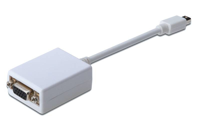 Digitus 0.15m HD15/mini DisplayPort